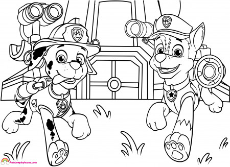 Coloring Books : Of Chase From Paw Patrol Hanna Karlzon Magical ...