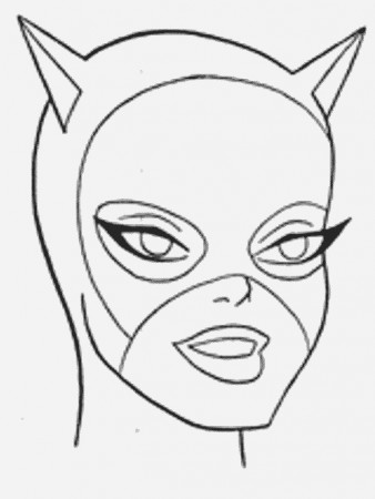 Catwoman Coloring Page | Wdwnotjustforkids.com