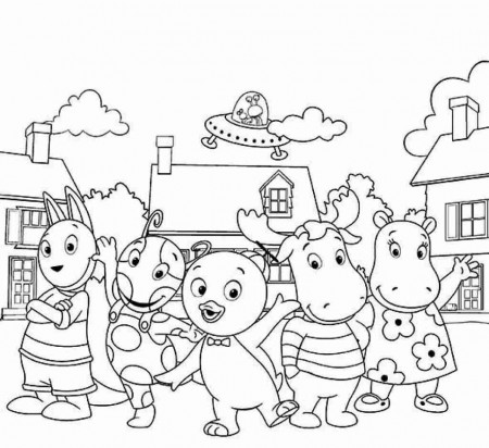 The Backyardigans Coloring Pages - Free Printable Coloring Pages for Kids