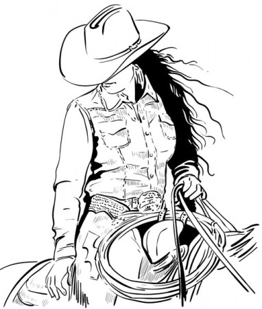 Wild West - Coloring Book With Cowboys & Cowgirls, Sheriffs & Villains –  Rachel Mintz Coloring Books
