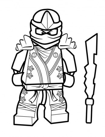 Cool Ninjago Coloring Page - Free Printable Coloring Pages for Kids