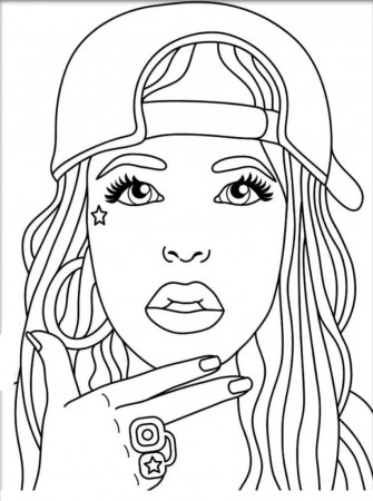 Makeup coloring pages | 90 Coloring Pages for Girls