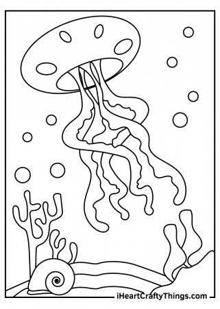 Jellyfish Coloring Pages (Updated 2023)