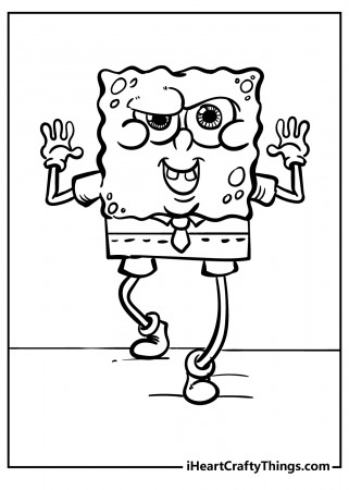 Cute Spongebob Coloring Pages (Updated 2022)
