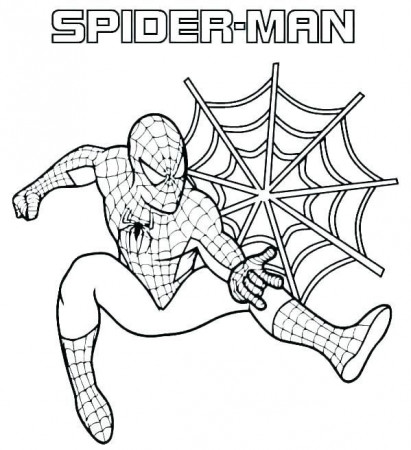 Coloring Pages | Spiderman Coloring Pages