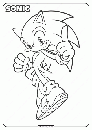 Free Printable Sonic the Hedgehog Coloring Pages | Hedgehog colors, Coloring  pictures of animals, Adventure time coloring pages