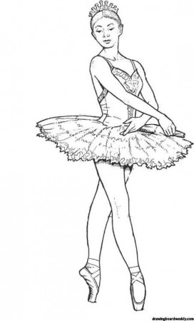 10 Best Free Printable Ballerina Coloring Pages For Kids