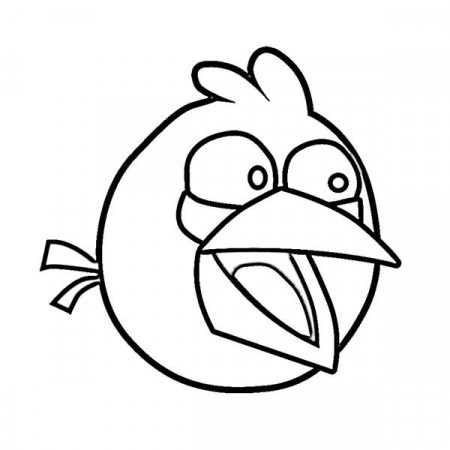 Angry Birds, : The Blues in Angry Bird Coloring Page | Bird coloring pages, Coloring  pages, Angry bird