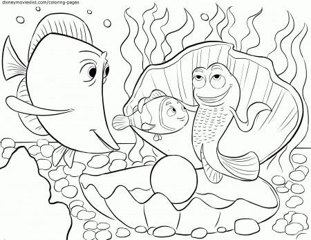 Finding Nemo Coloring Pages - Colorine.net | #21293