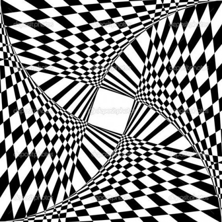 Optical illusions, Coloring pages and Illusions