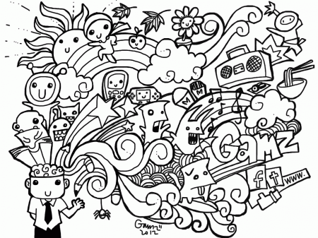 18 Pics of Heart Coloring Pages Free Printable Doodle Art - Heart ...