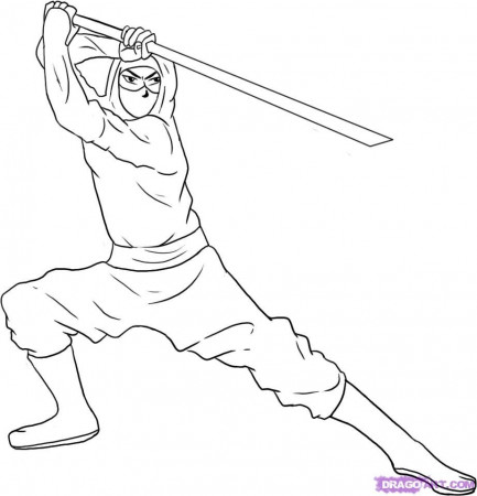 39 Collections of Free Ninja Coloring Pages - VoteForVerde.com
