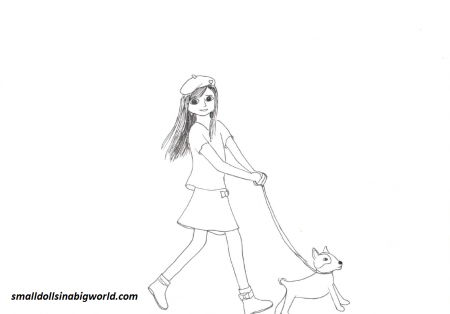 American Girl Doll Coloring Pages To Print (15 Pictures ...