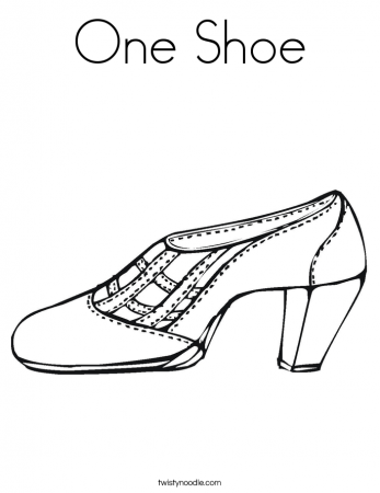 Clothing and Shoe Coloring Pages - Twisty Noodle
