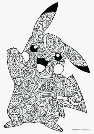 Mandala Pikachu Coloring Page - Free Printable Coloring ...