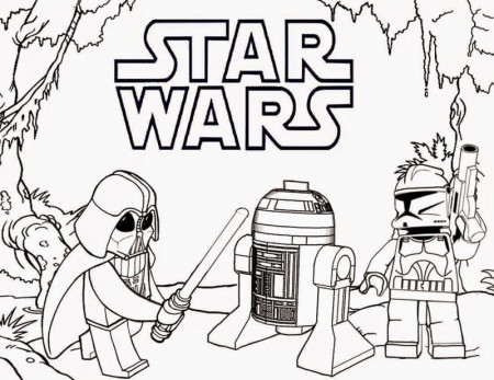 Free Printable Star Wars Coloring Pages - Play Party Plan