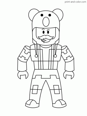 coloring ~ Free Coloring Pages Roblox Image Inspirations ...