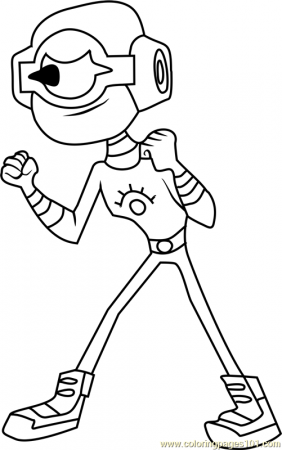 See-More Coloring Page - Free Teen Titans Go! Coloring Pages :  ColoringPages101.com