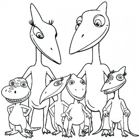Dinosaurs free to color for kids : Velociraptor - Dinosaurs Kids Coloring  Pages