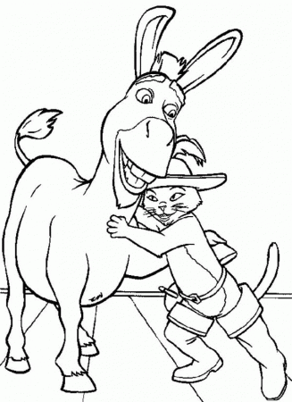 Humpty Dumpty Escape in Puss in Boots Coloring Pages | Batch Coloring