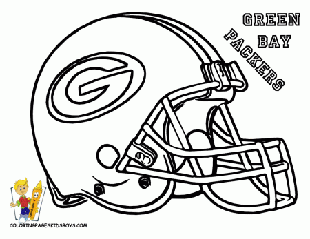 Football Helmet Coloring Pages - Colorine.net | #8705