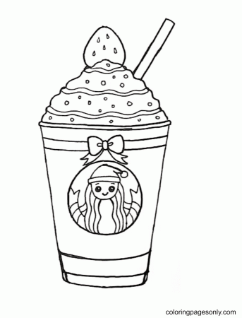 Free Printable Starbucks Coloring Pages ...
