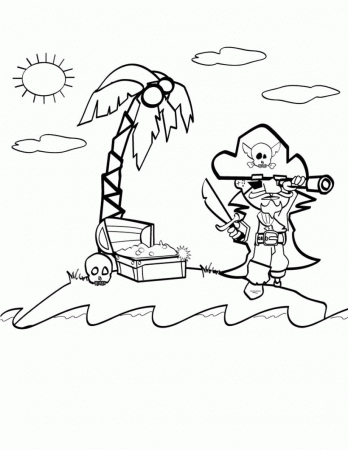 Printable Pirate Coloring Pages | Coloring Me
