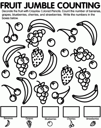 Fruit Of The Spirit Coloring Page - Coloring Pages for Kids and ...
