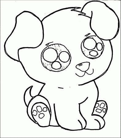 A Cute Puppy Free Images Puppy Dog Coloring Page | Wecoloringpage