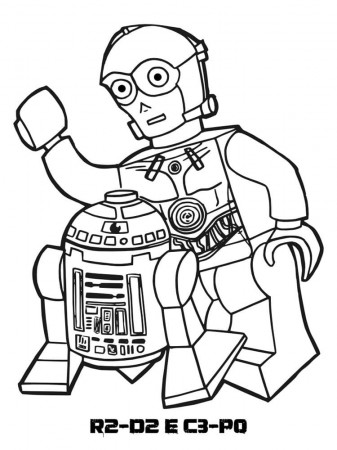 Lego Star Wars coloring pages - Download and print