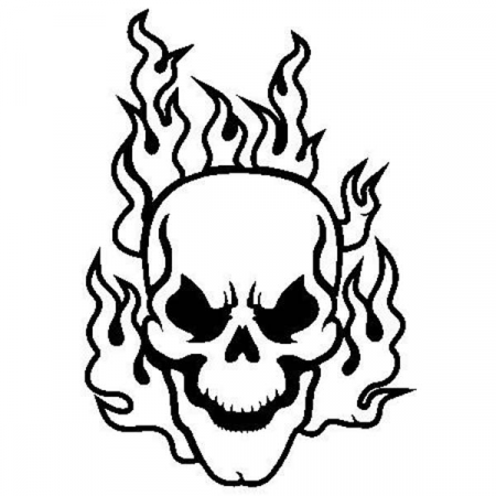 Pin on Skull Coloring Pages