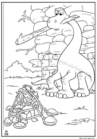 Good Dinosaur Coloring Pages free printable 38 - Magic Color Book