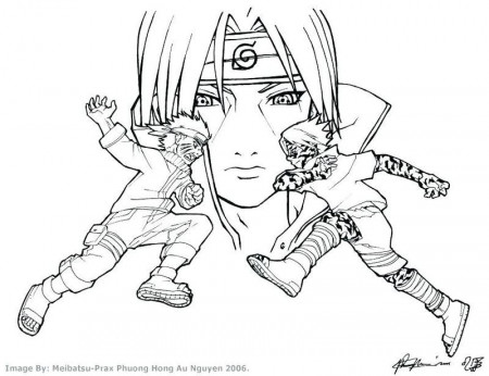 Naruto Printable Coloring Pages | Itachi, Free coloring sheets ...