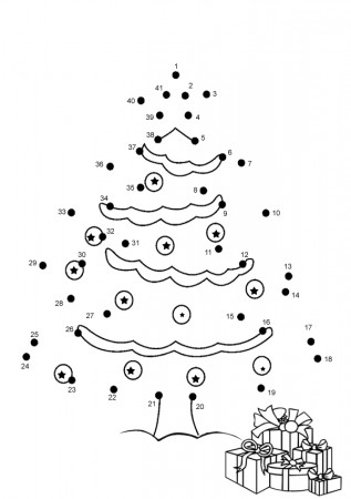 Dot To Dot Printables For Christmas - Christmas Printables