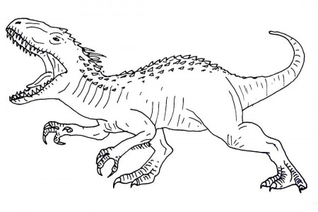 Jurassic World Coloring Pages | Dinosaur coloring, Dinosaur ...
