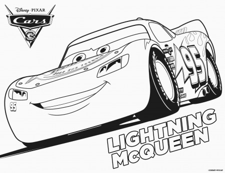 Coloring Pages : Lightning Mcqueen Car Coloring Cars Printable ...