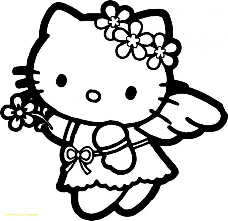 Top 40 Fab Stunning Hello Kitty Coloring Paper Picture ...