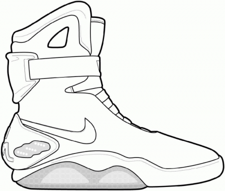 Jordan Shoes Coloring Pages Free | Pictures of shoes, Coloring pages,  Sneakers illustration