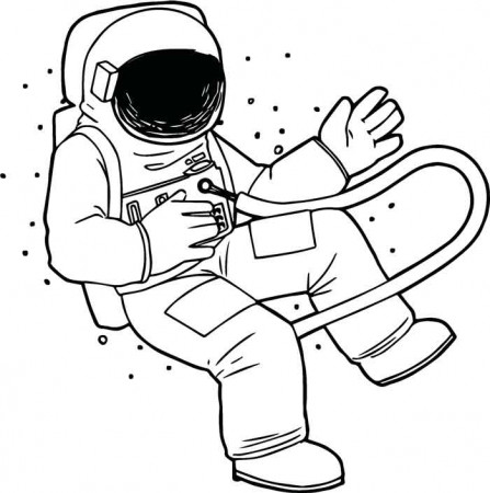 10 Best Free Printable Astronauts Coloring Pages For Kids