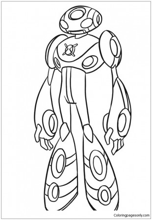 Ben 10 Ultimate Coloring Page - Free Coloring Pages Online