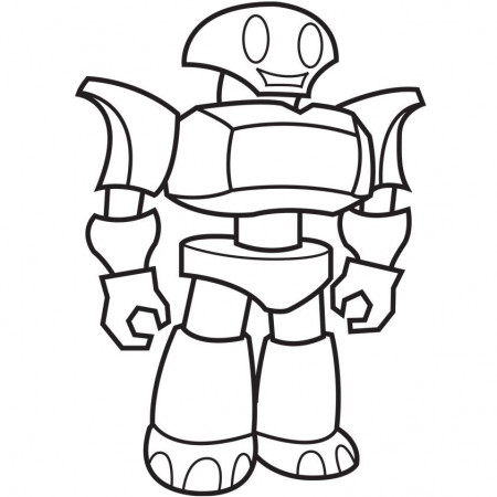 Free Robot Coloring Sheets, Download ...clipart-library.com