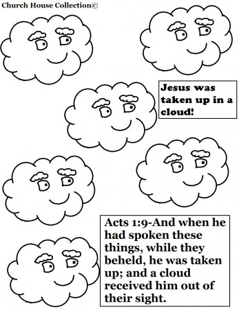 Acts 1 coloring pages