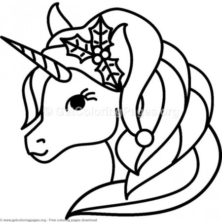 2 Cute Christmas Unicorn Coloring Pages | Unicorn painting, Horse coloring  pages, Super coloring pages