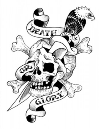 Ed Hardy Tattoo Coloring Pages Sketch Coloring Page | Dark art tattoo, Ed  hardy tattoos, Skull art drawing