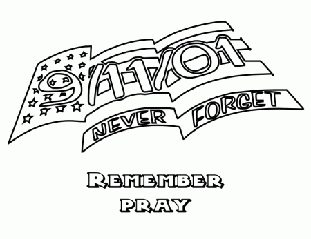 9/11 Coloring Pages - Patriots Day - Best Coloring Pages For Kids