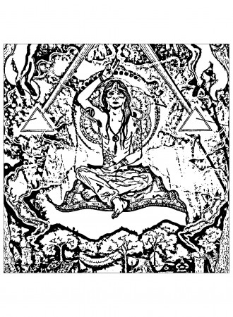Psychedelic meditation illuminati symbols - Psychedelic Adult ...
