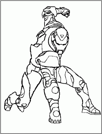 Free Printable Iron Man Coloring Pages For Kids - Best Coloring ...