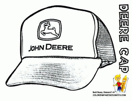 Daring John Deere Coloring | Free | John Deere | John Deere ...