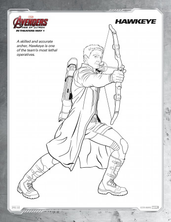 Ultimate Collection AVENGERS: AGE OF ULTRON Coloring Pages