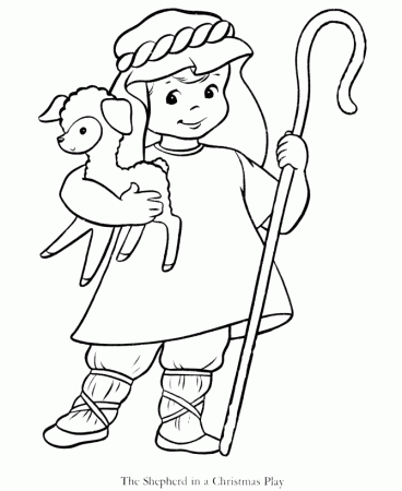 Angel Telling Shepherd's Coloring Page Do Not Be Afraid - Coloring ...